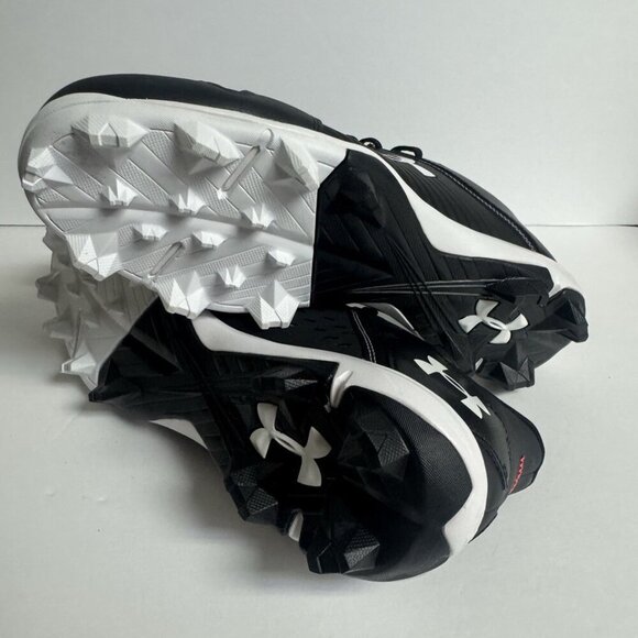 Under Armour Mens Leadoff Low Baseball Cleats Black Size 12 M